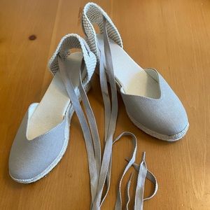 Soludos Canvas Wrap-Up Espadrille